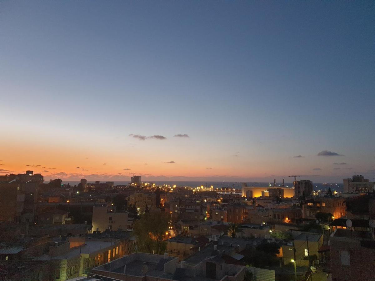 Maya New Guest House -Panoramic Sea&Citycentre View, Haifa Exterior foto